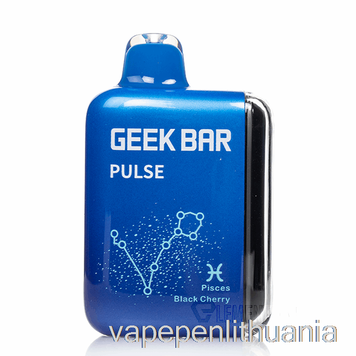 Geek Bar Pulse 15000 Vienkartinis Juodųjų Vyšnių Vape Skystis
